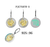 Sterling Silver Constellation Earrings DHJ